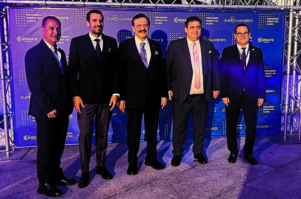 KTTO Valensiya’da Eurochambres Kongresi’ne katıldı