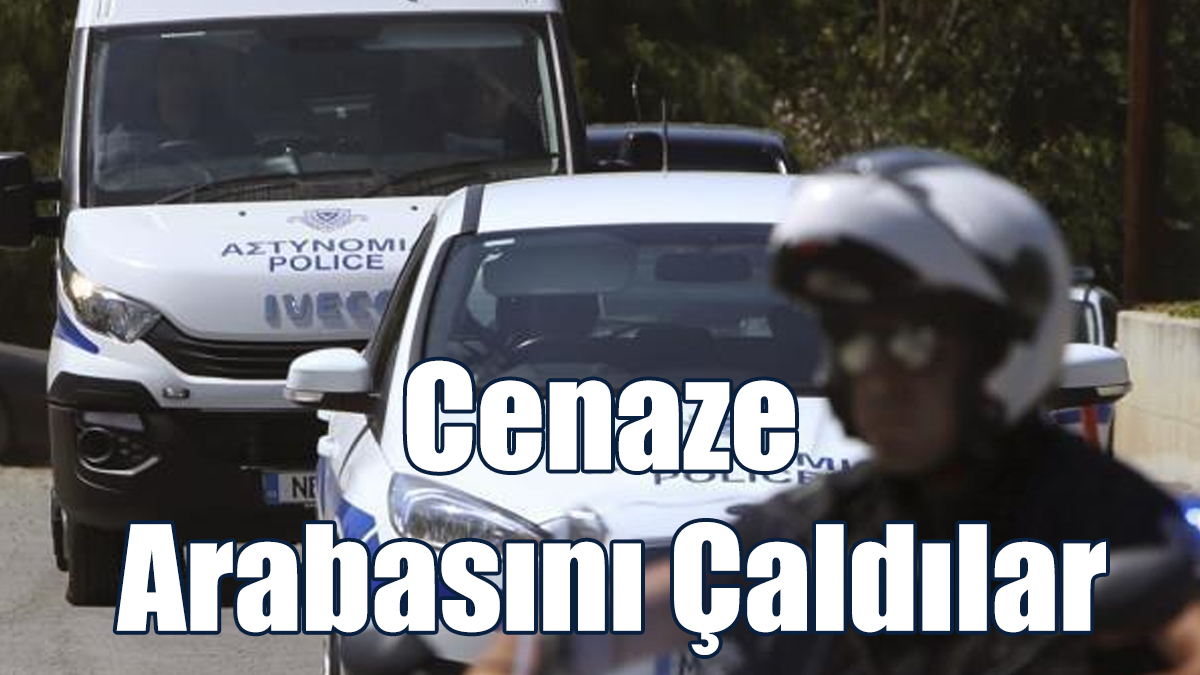 Limasol Metropolitliği’nin Cenaze Arabasını Çaldılar