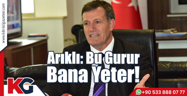 Arıklı: Bu Gurur Bana Yeter!