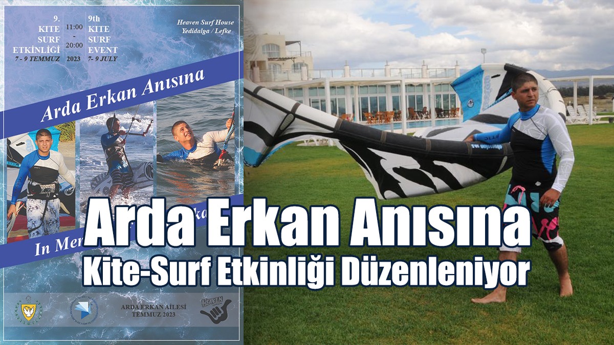 Arda Erkan Anısına Kite-Surf Etkinliği Düzenleniyor