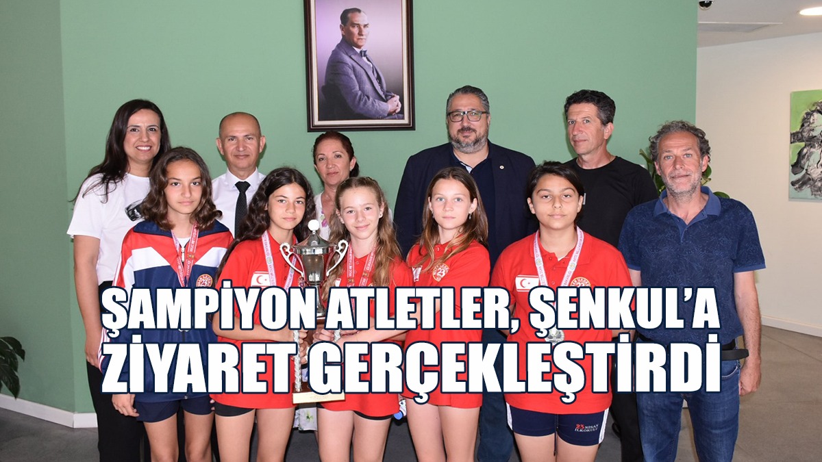 Şenkul, Ülkemizi Temsil Edecek Olan Minik Atletlere Başarı Diledi