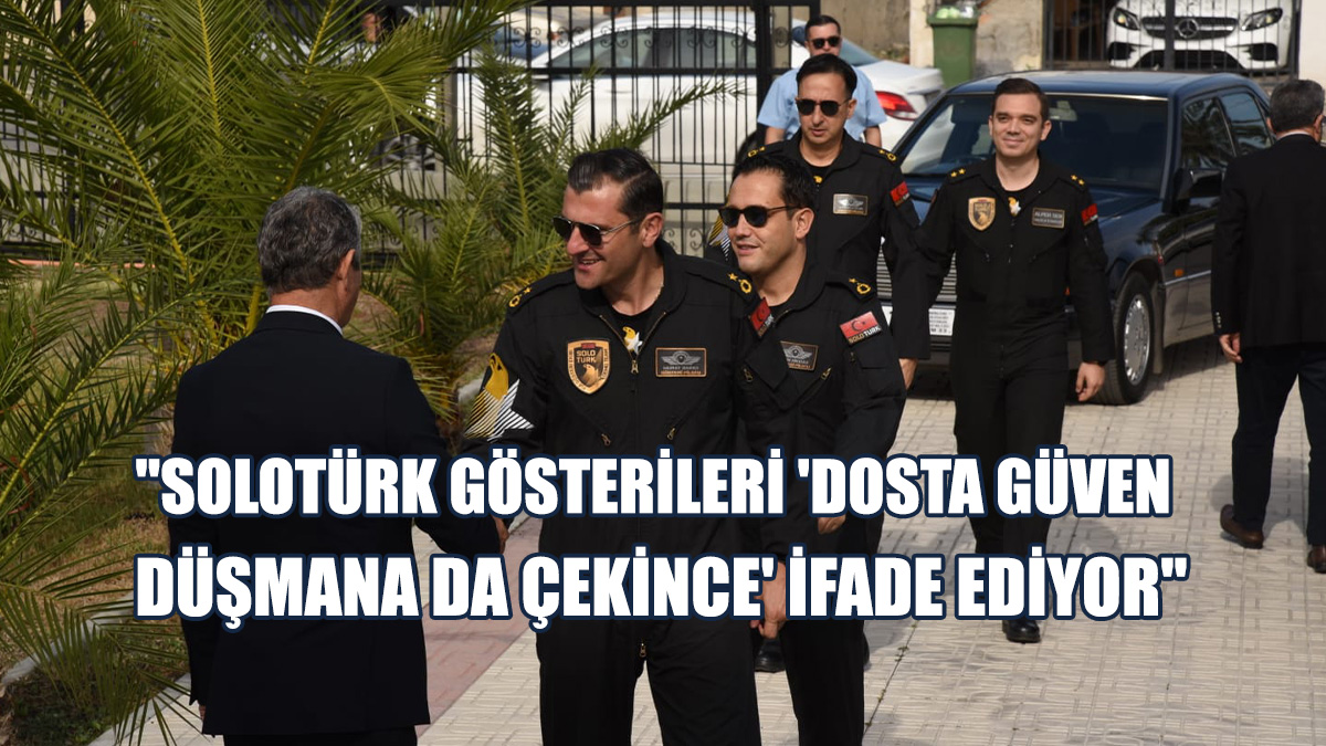 Ertuğruloğlu, SOLOTÜRK Pilotlarıyla TMK'yı Ziyaret Etti