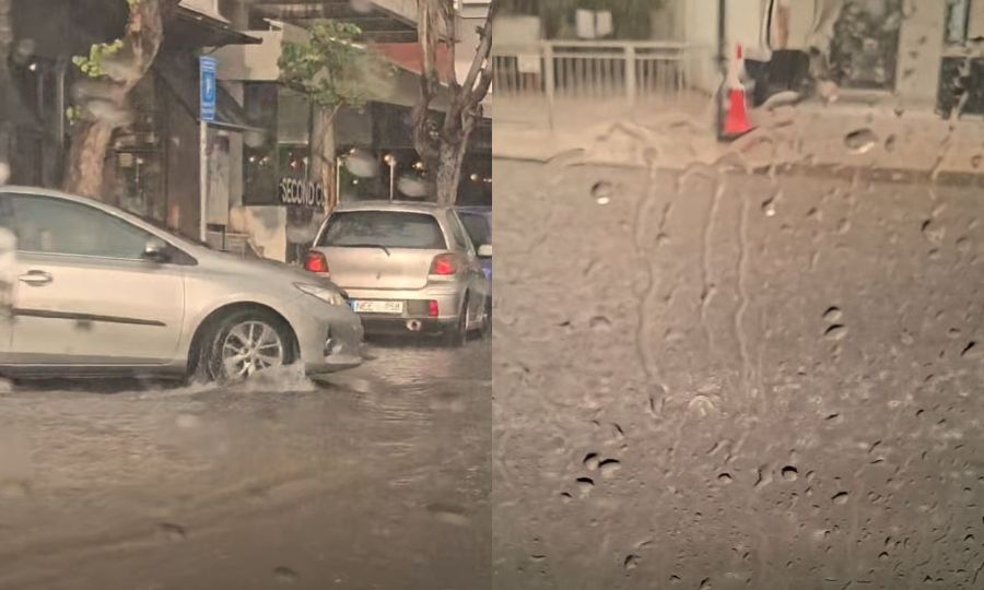 Şiddetli yağış ve rüzgar Baf’ta hasara yol açtı