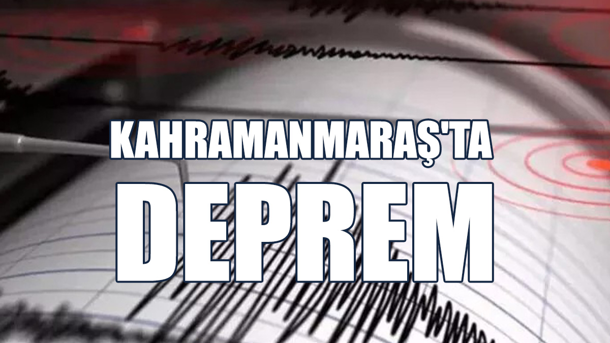 Kahramanmaraş'ta 5 Büyüklüğünde Deprem