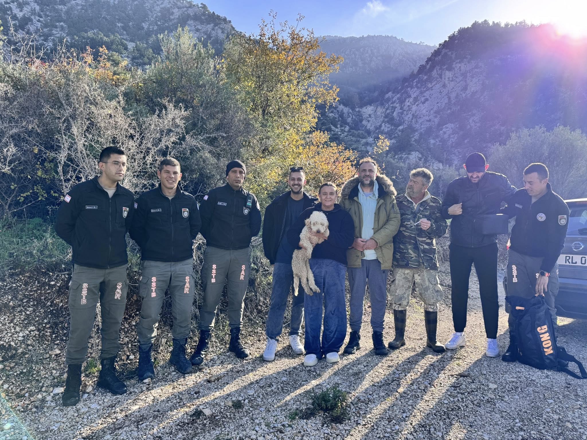 Çeler’in yardım çağrısı karşılık buldu: Ilgaz’daki köpek sağ salim kurtarıldı