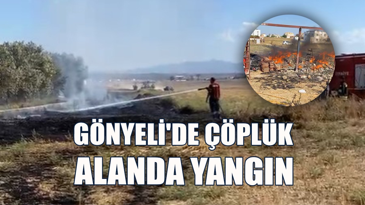 Gönyeli'de Yangın