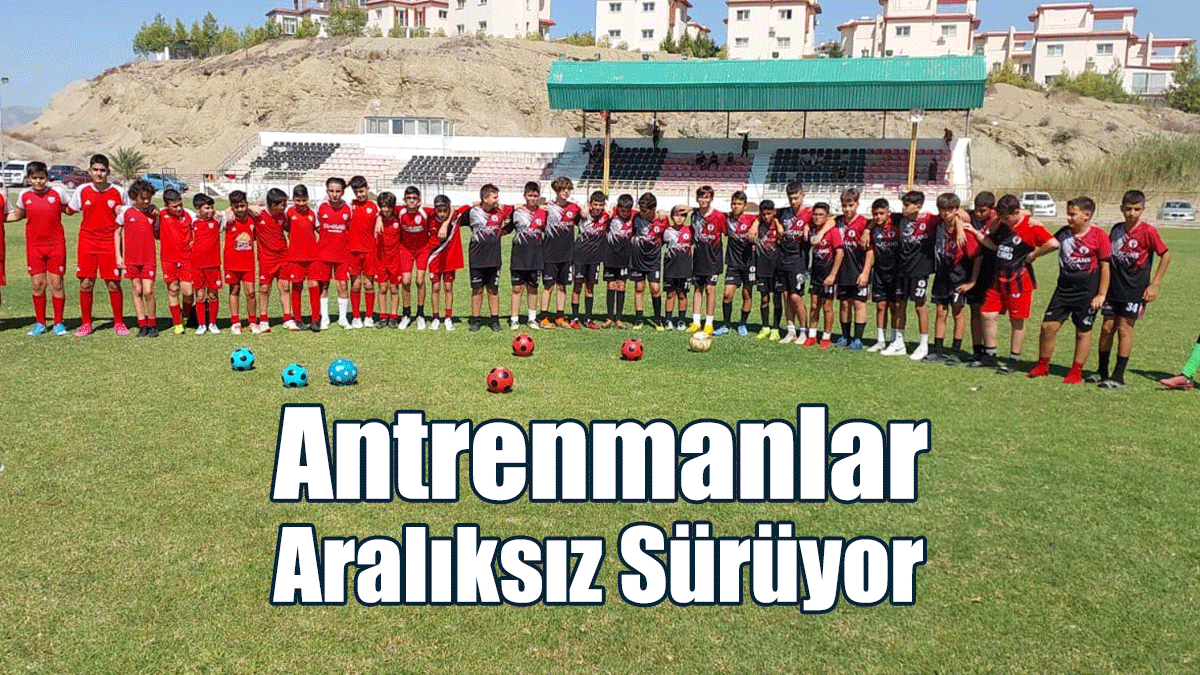 Hamitköy Futbol Akademisi’nde Antrenmanlar Aralıksız Sürüyor