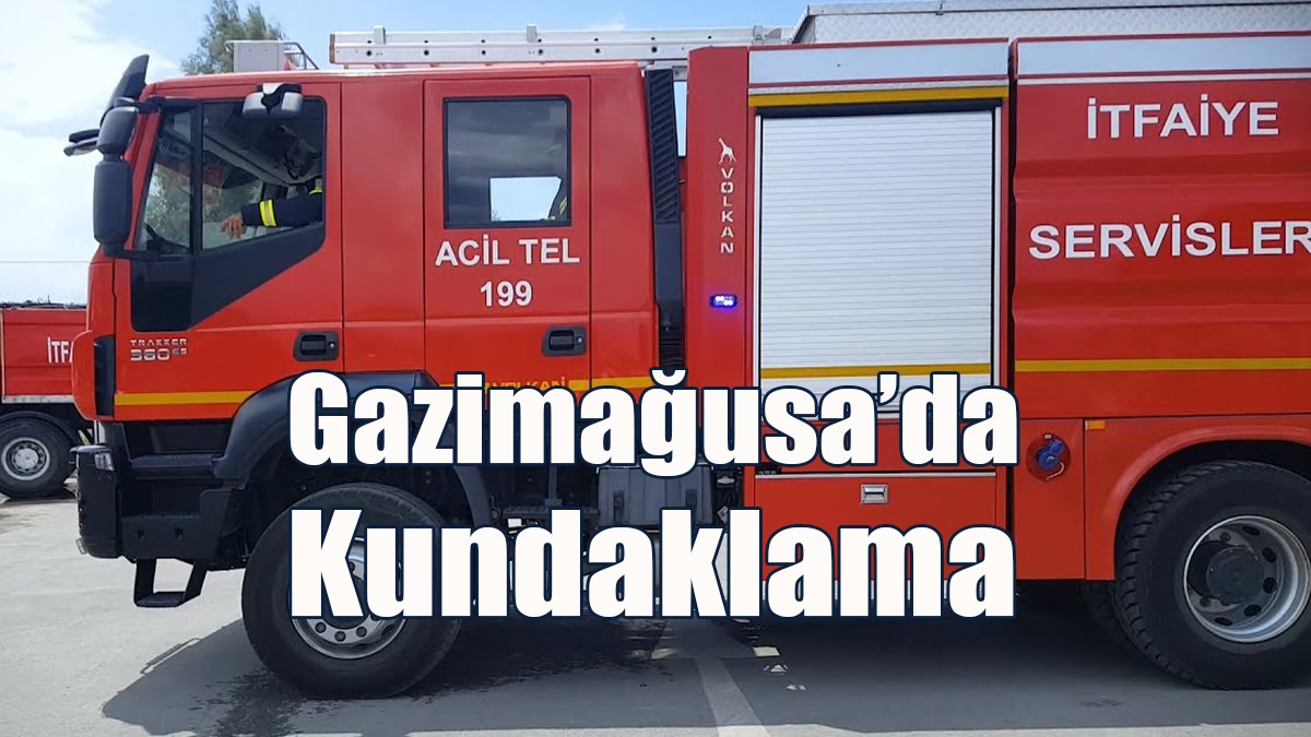 Gazimağusa’da Kundaklama