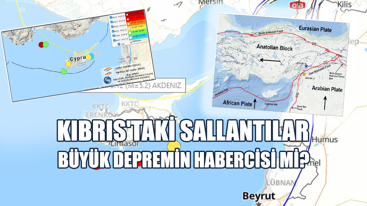 Kıbrıs'taki Sallantılar Büyük Depremin Habercisi mi?