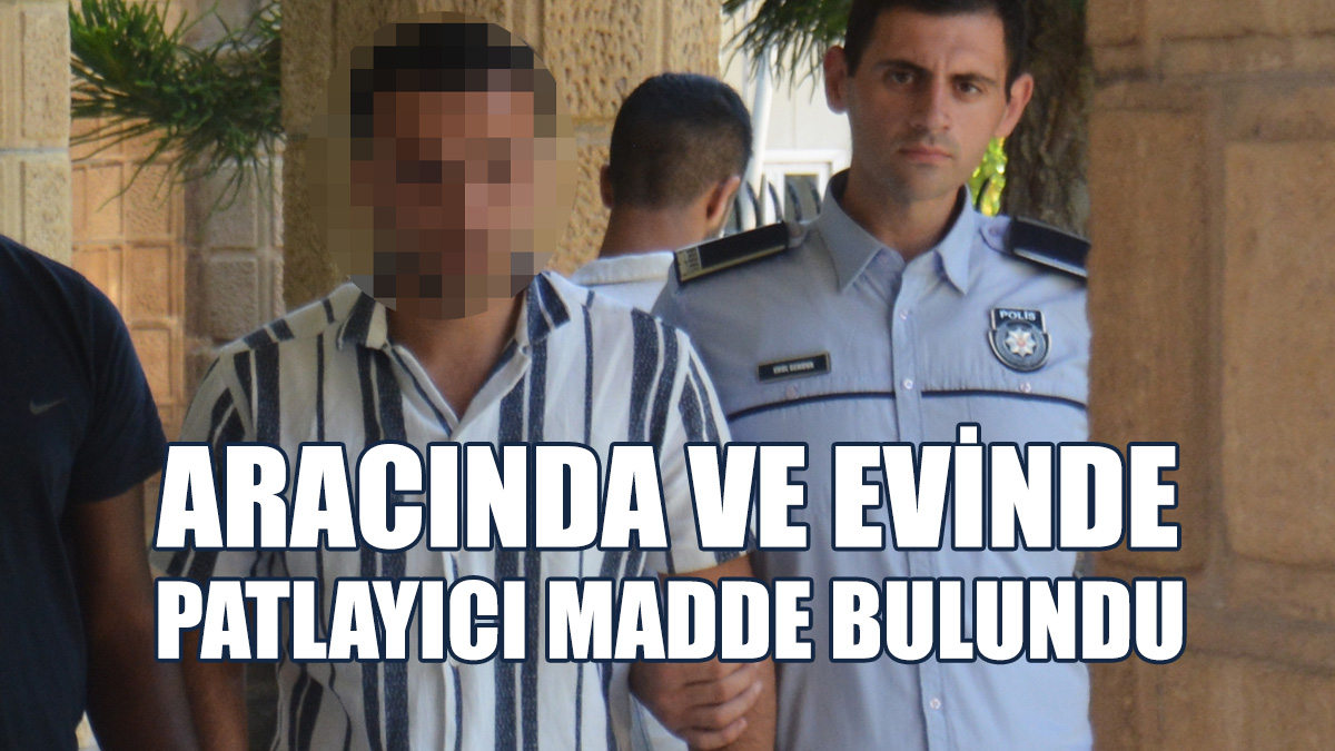Kanunsuz Patlayıcı Madde Bulundurmaktan Tutuklandı
