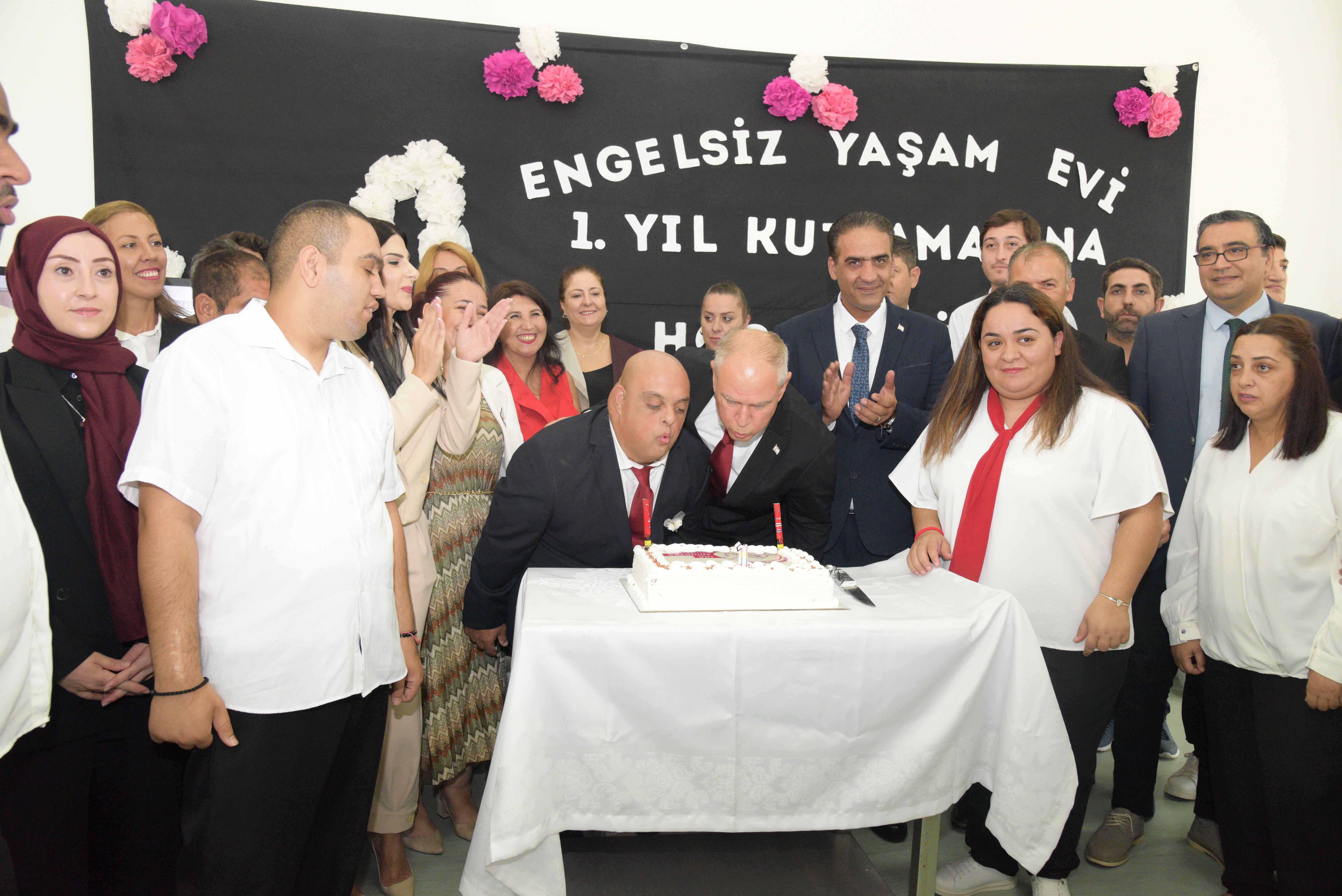 Engelsiz Yaşam Evi 1. yıl kutlama etkinliği yapıldı