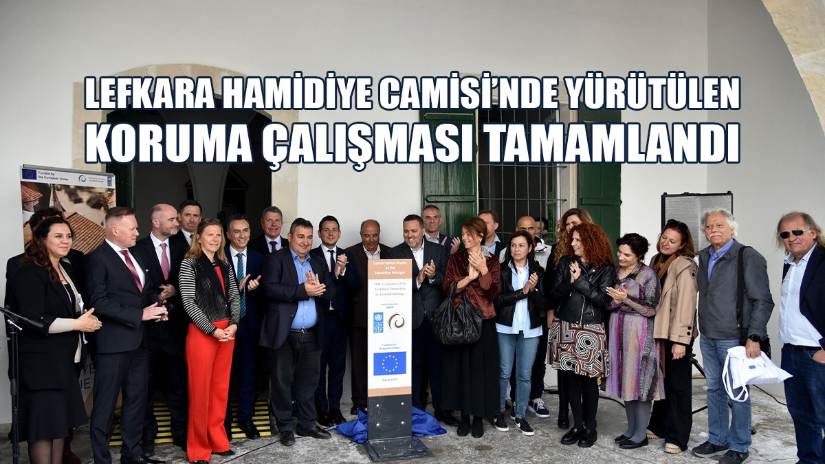 Lefkara Hamidiye Camisi’nde Yürütülen Koruma Çalışması Tamamlandı