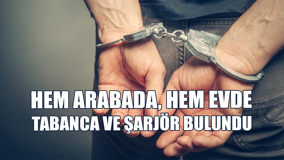 Kanunsuz Ateşli Silah Ve Patlayıcı Madde Tasarrufundan 2 Kişi Tutuklandı