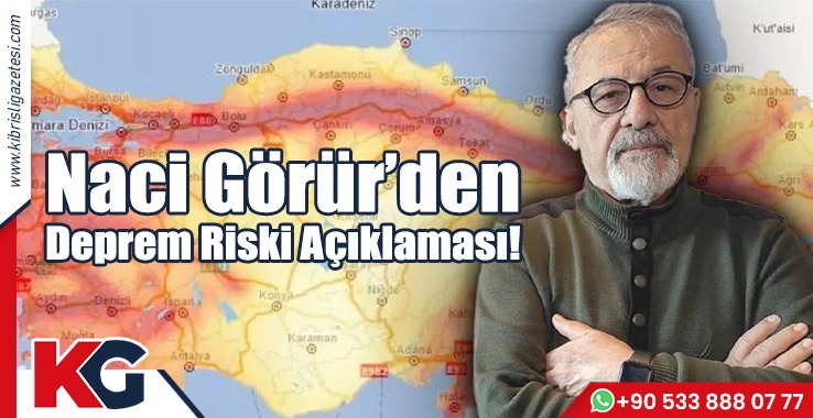 Naci Görür’den Deprem Riski Açıklaması!