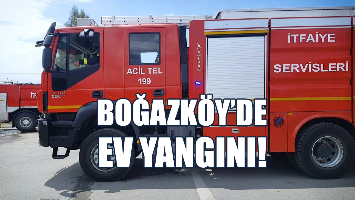 Elektrikli Şofben Yangına Sebep Oldu