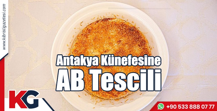 Antakya Künefesine AB Tescili
