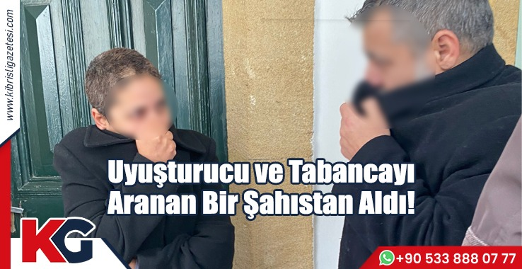 Uyuşturucu ve Tabancayı Aranan Bir Şahıstan Aldı!