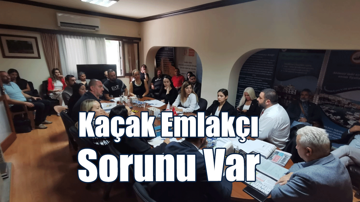 Emlakçılar Birliği Başkanı Sungur: Kaçak Emlakçı Sorunu Var