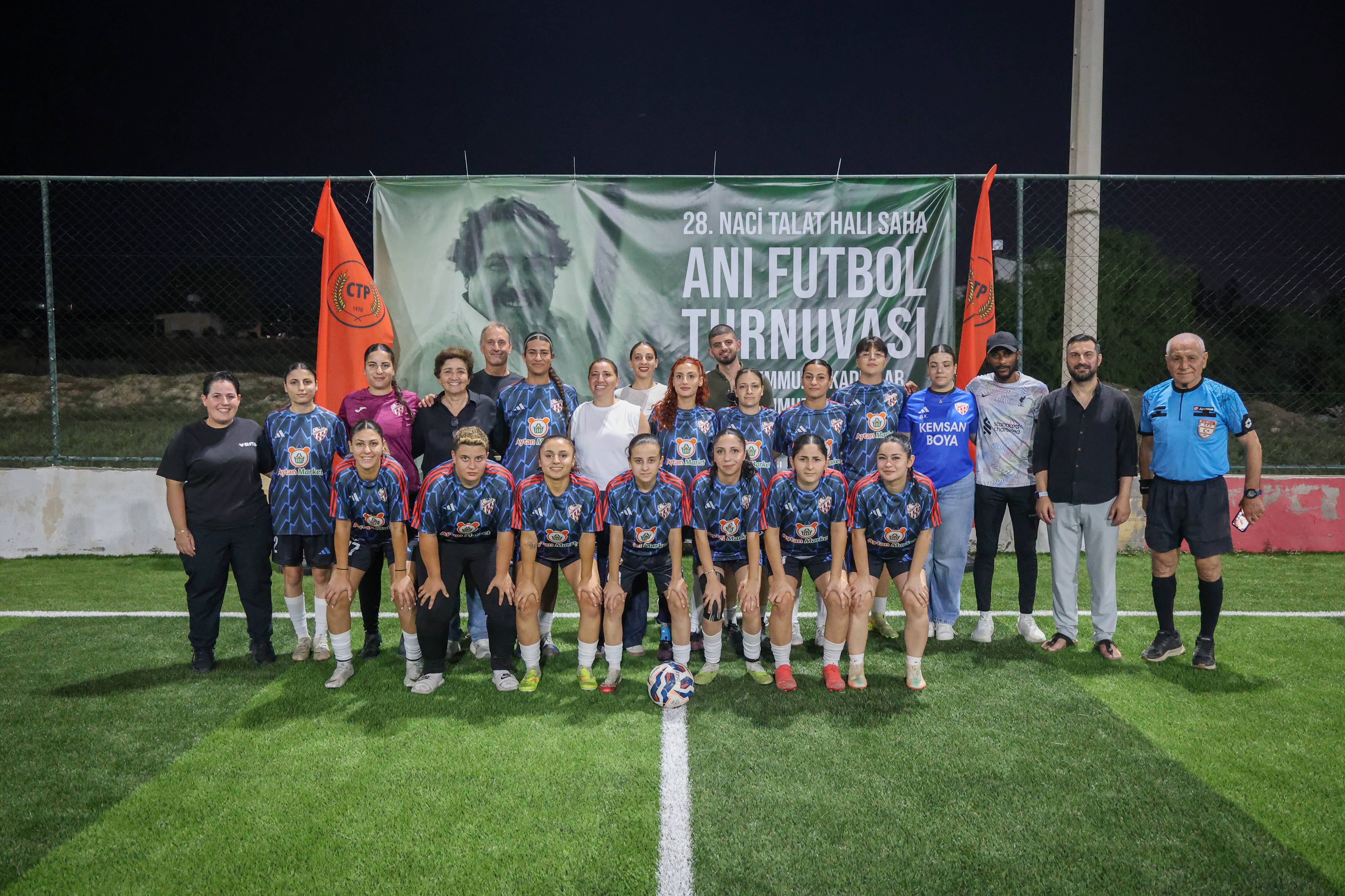 28’inci Naci Talat Halı Saha Anı Futbol Turnuvası başladı
