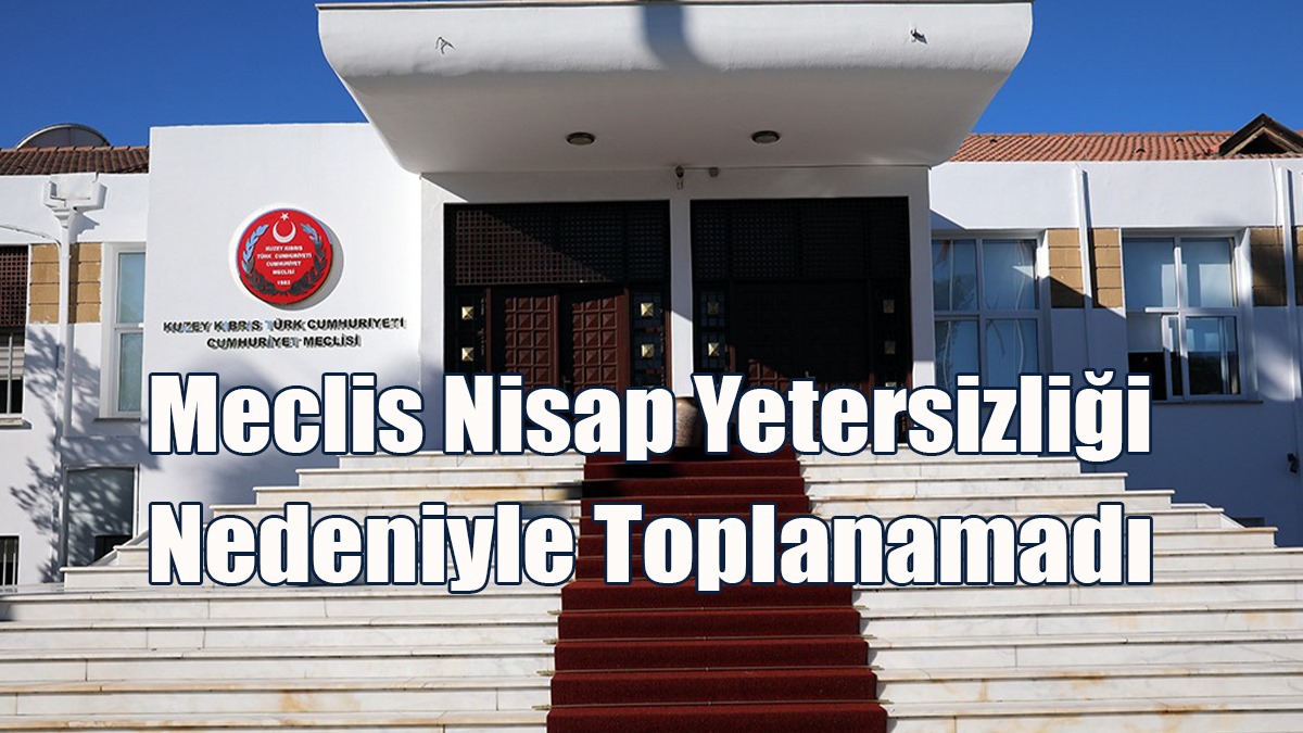 Meclis Nisap Yetersizliği Nedeniyle Toplanamadı... Toplantıya Yarım Saat Ara Verildi