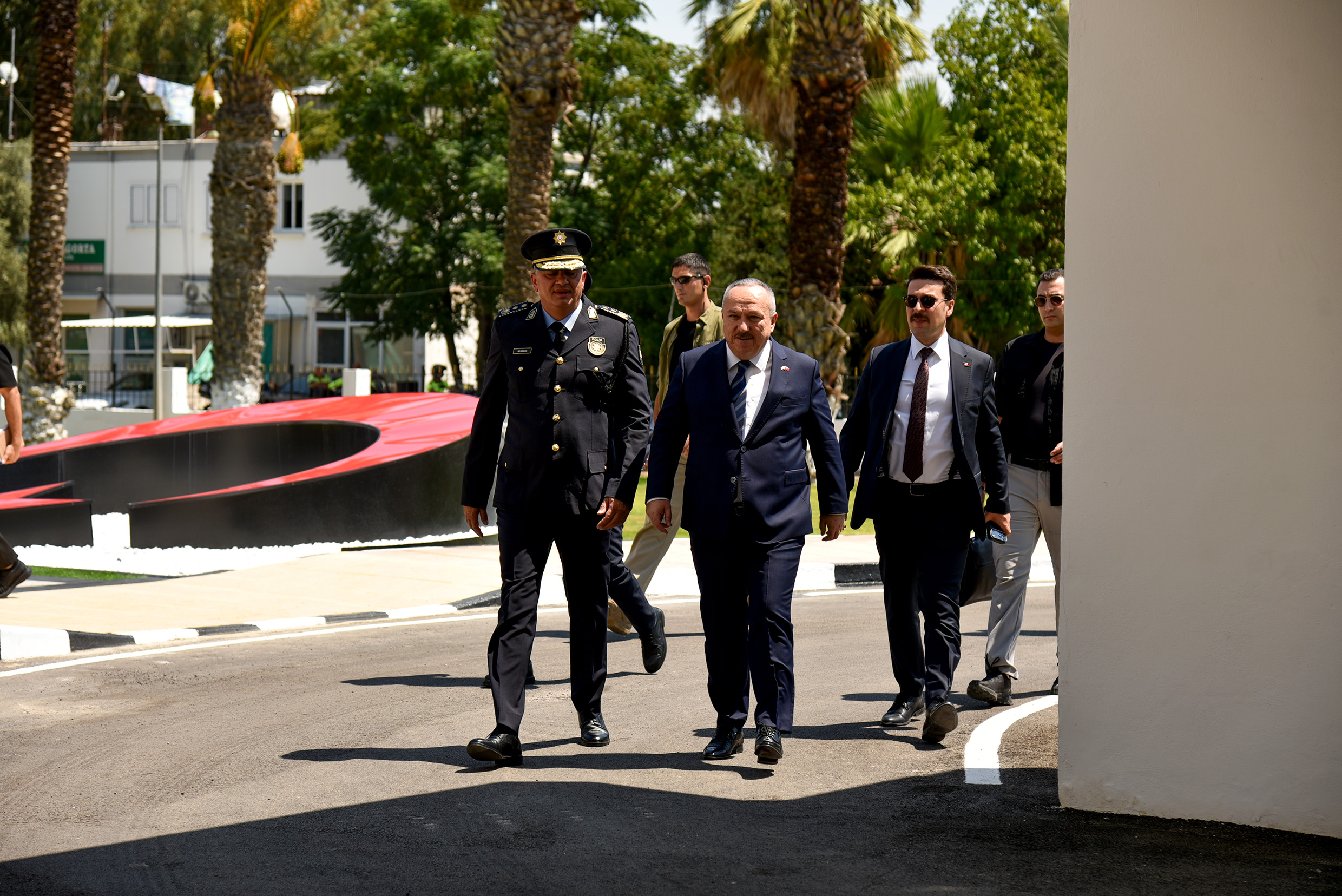 Türkiye Emniyet Genel Müdürü Ali Fidan, PGM’yi ziyaret etti