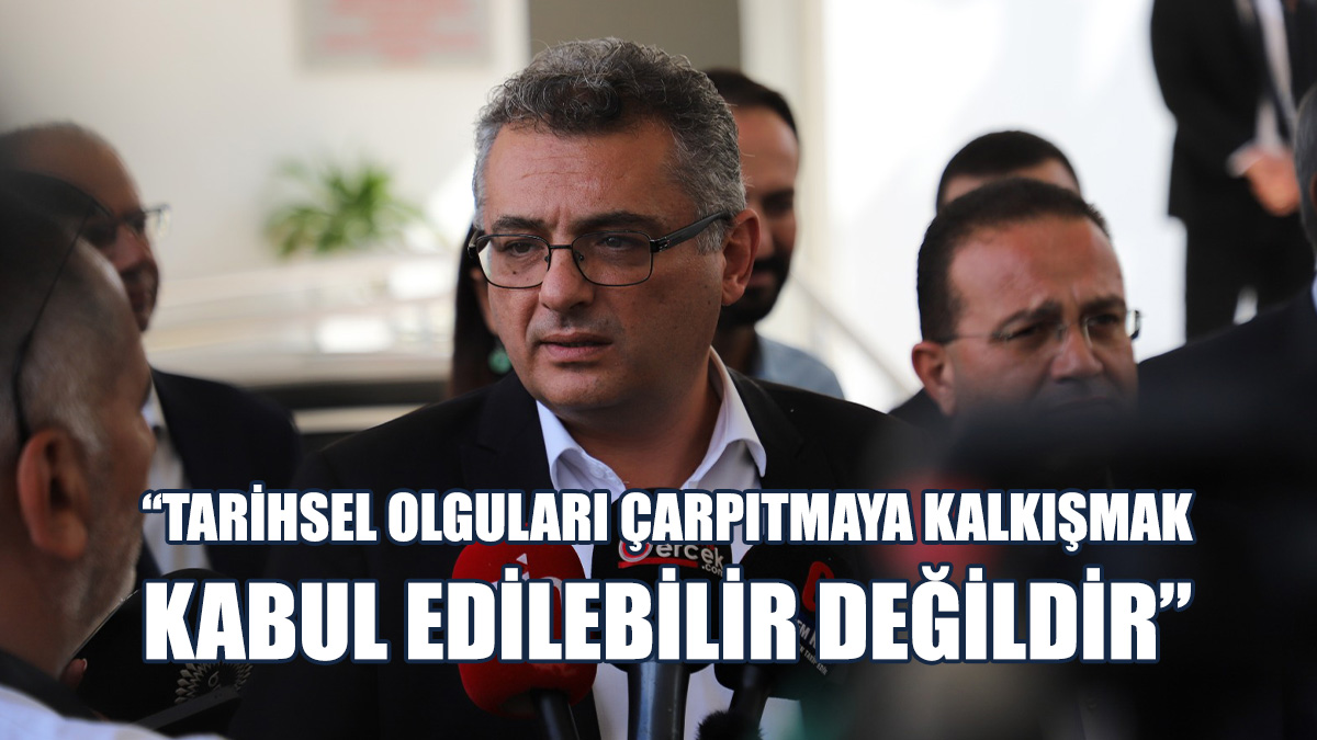 Erhürman: Hangi Çözüm Modelini İsterseniz Savunabilirsiniz