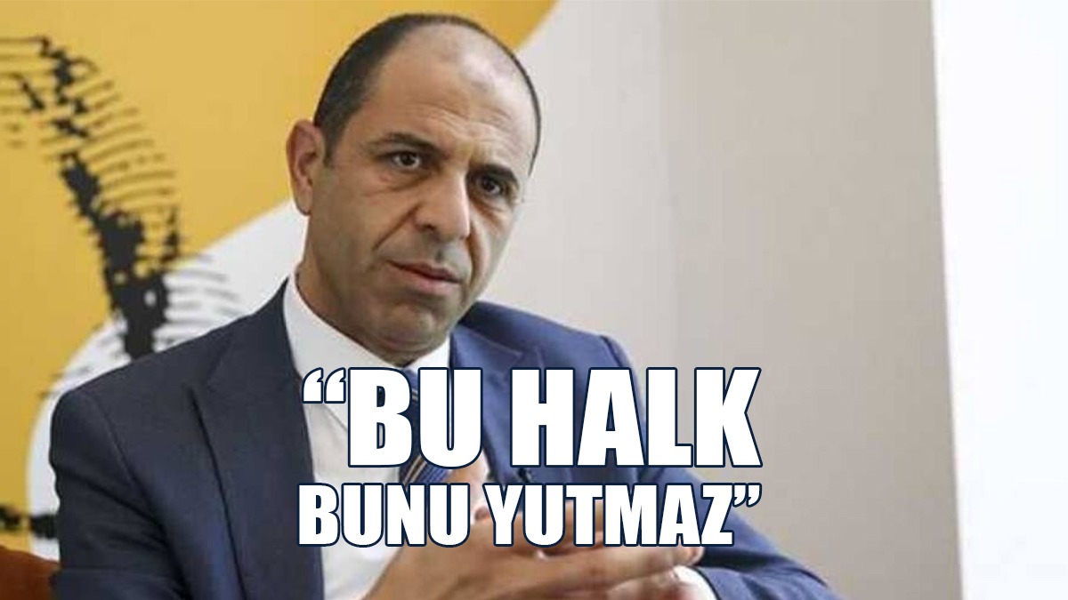 Özersay’dan Başbakan Üstel’e Eleştirdi