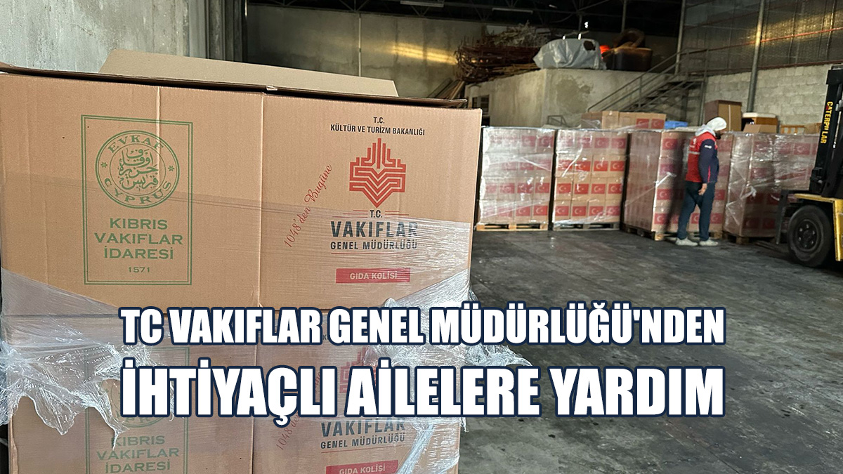 Beş Bin Kuru Gıda Kolisi Ülkeye Ulaştı