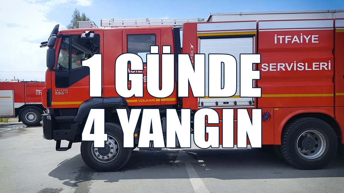 Yangınlar Zarara Neden Oldu
