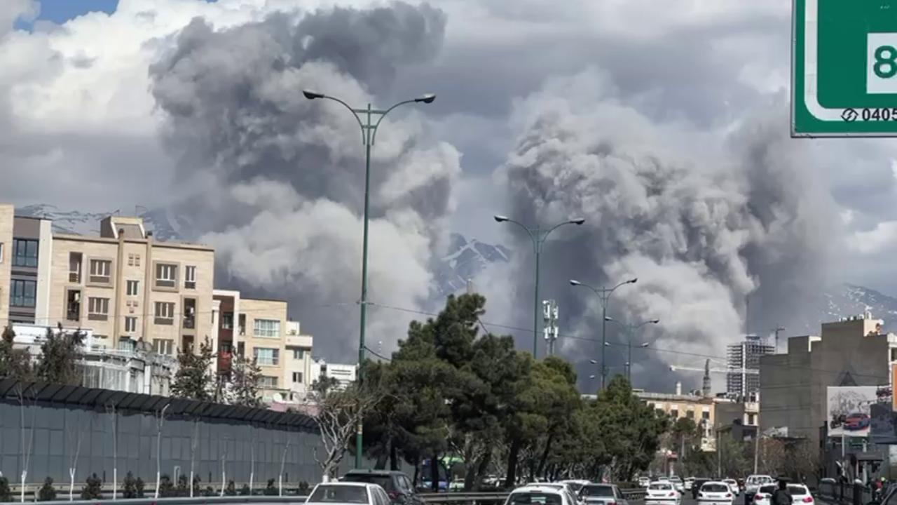 Tahran’da art arda patlamalar meydana geldi