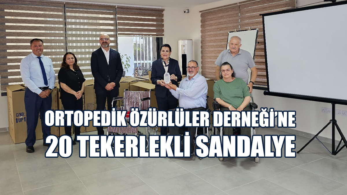 Ramadan Cemil Ailesi, Ortopedik Özürlüler Derneği’ne 20 Tekerlekli Sandalye Hediye Etti