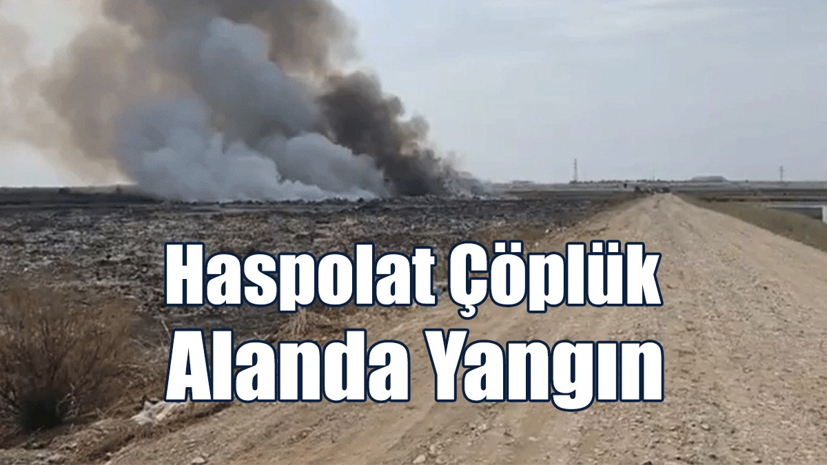 Haspolat Çöplük Alanda Yangın