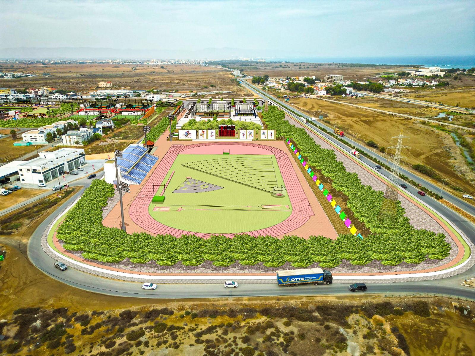 Gazimağusa’ya Kıbrıs’ın ilk olimpik temalı parkı kurulacak