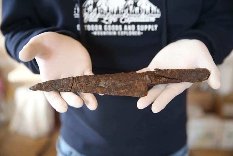 1500 yıllık bıçaklar gün yüzüne çıktı