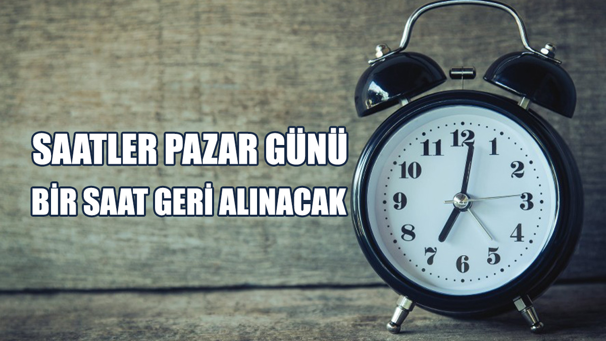 Yaz Saati Uygulaması Pazar Günü Sona Eriyor