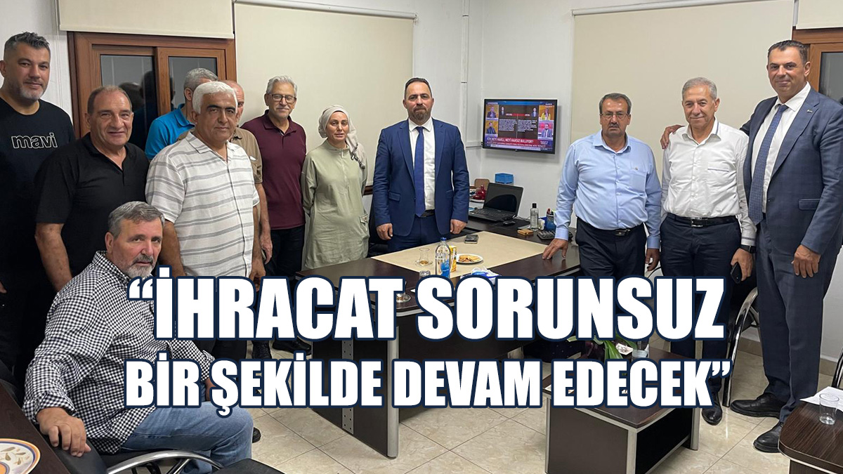 Çavuş, Narenciye Sektörü Paydaşlarıyla Bir Araya Geldi