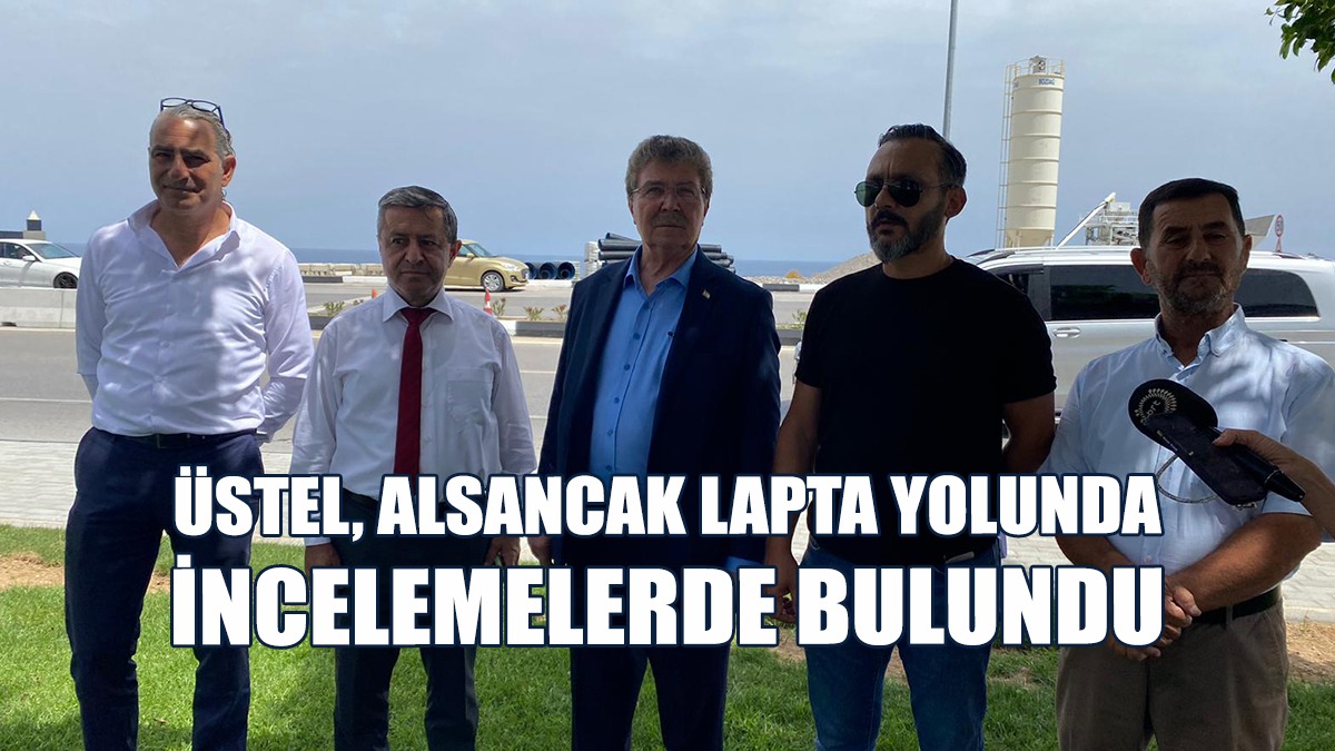 Üstel: Yol 3 Aya Kadar Bitirilecek