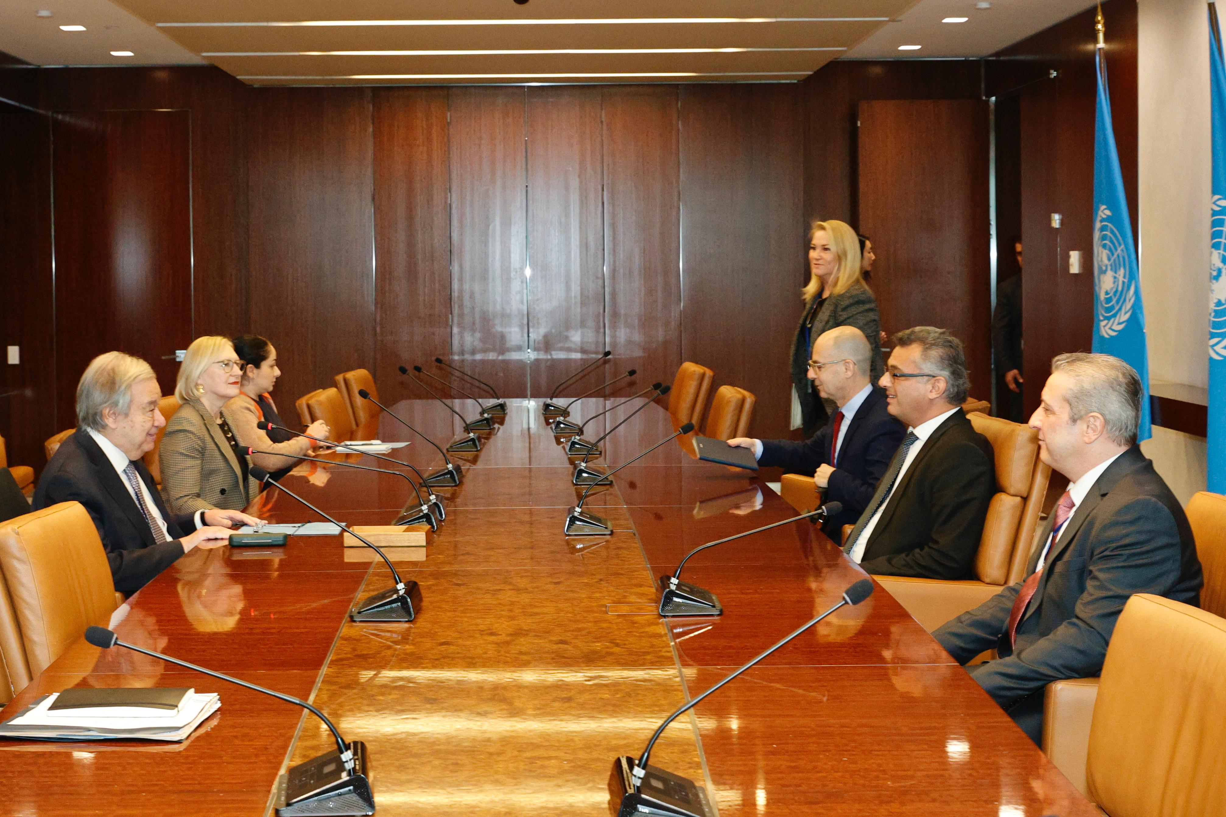 Erdoğan-Miçotakis ve Erhürman-Guterres görüşmesi Rum basınında...