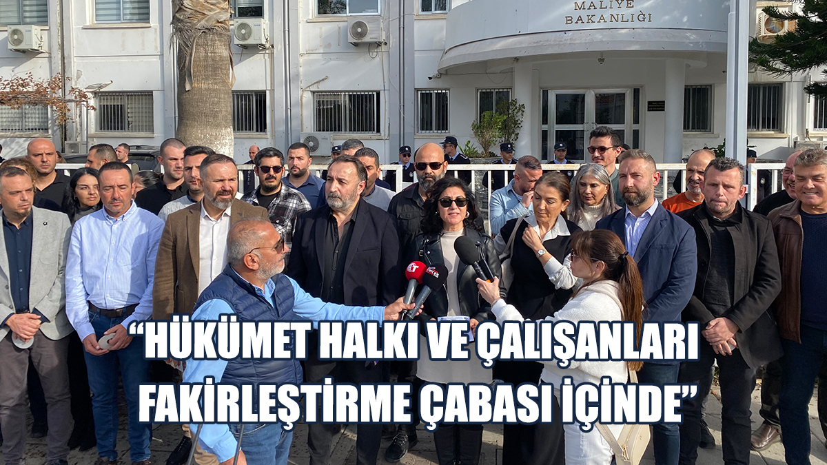 Sendikalar Maliye Bakanlığı Önündeydi: Mücadele Yükseltilecek!