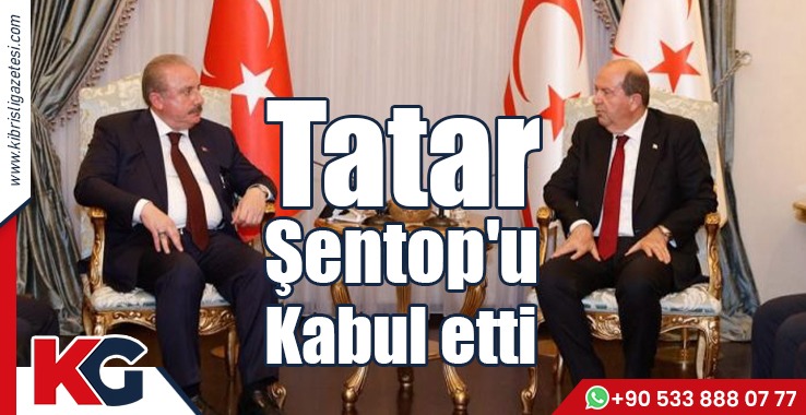Tatar, Şentop'u Kabul Etti