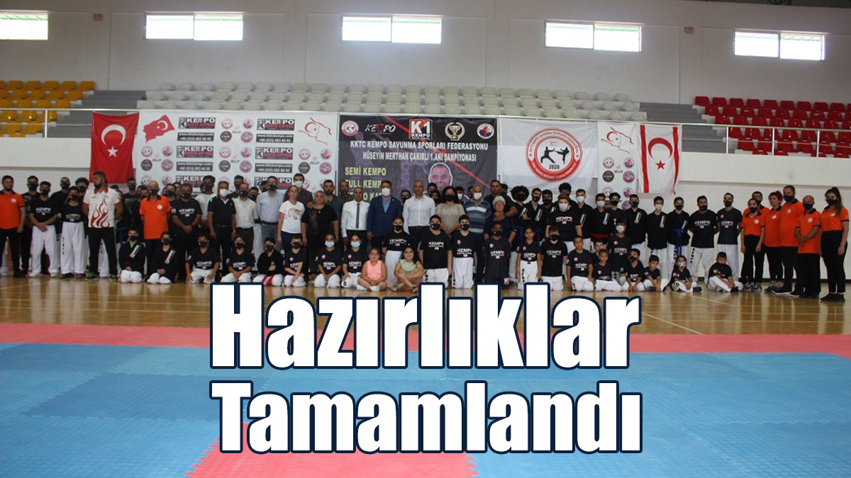Kempo Hüseyin Merthan Çakırlı Anı Şampiyonası Hazırlıkları Tamamlandı