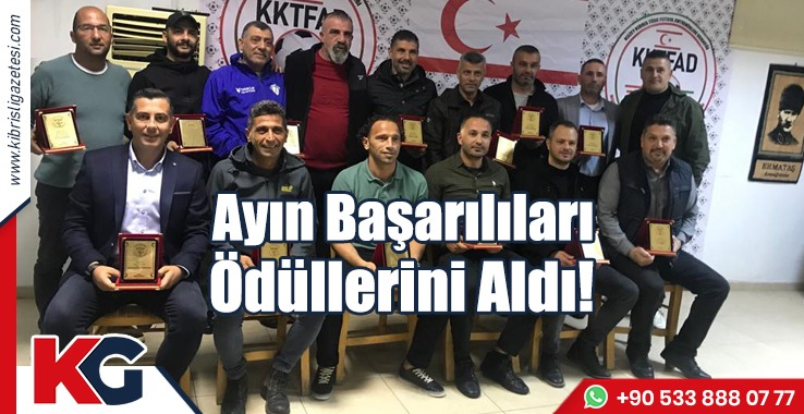 Ayın Başarılıları Ödüllerini Aldı!