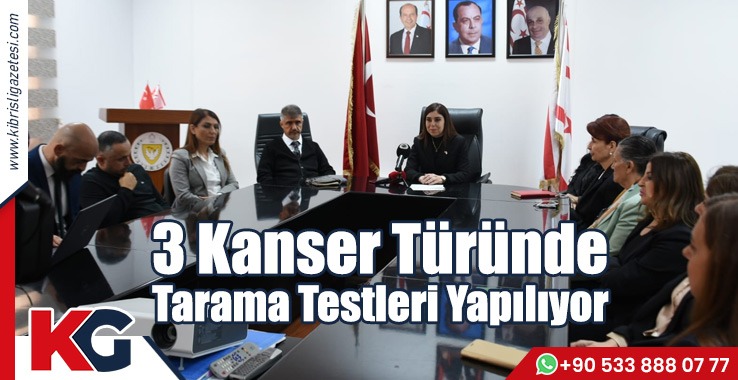 3 Kanser Türünde Tarama Testleri Yapılıyor