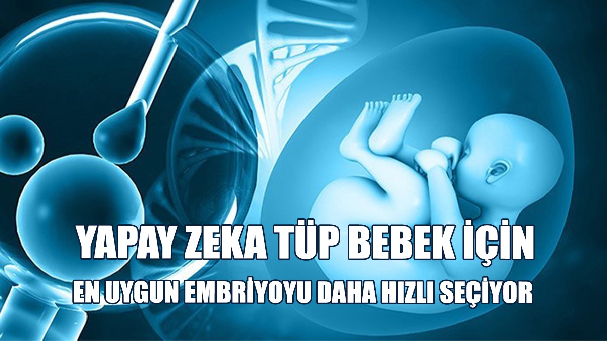 Yapay Zeka Tüp Bebek İçin En Uygun Embriyoyu Daha Hızlı Seçiyor