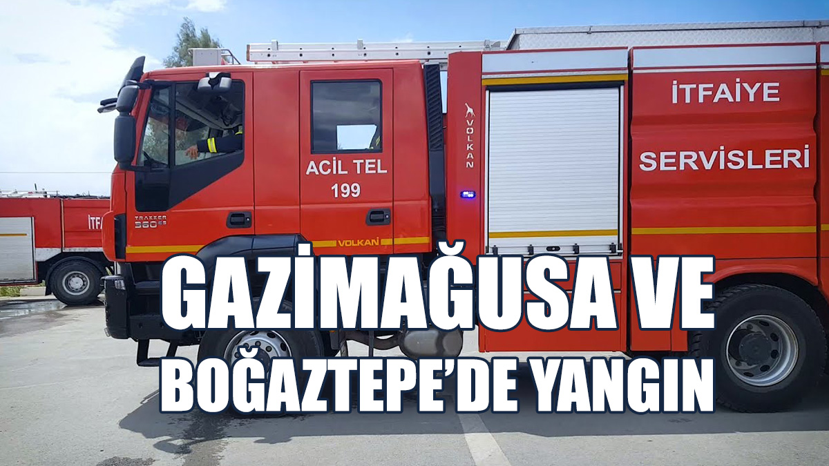 Yangınlarda Maddi Hasar Meydana Geldi