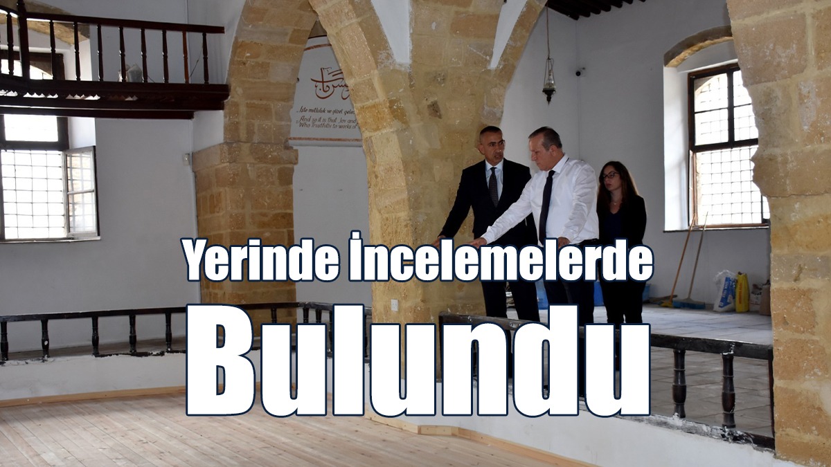 Ataoğlu, yerinde incelemelerde bulundu