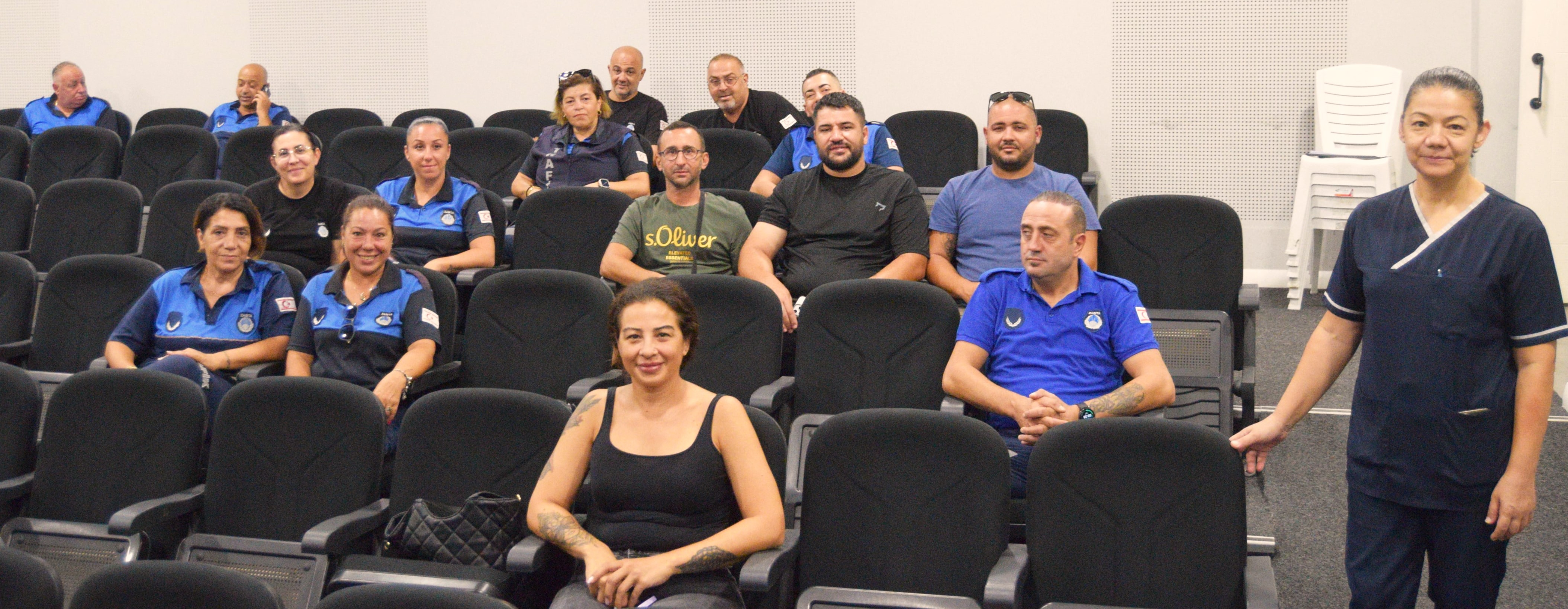 LTB Acil Durum Müdahale Merkezi ekibi ilk yardım eğitimi alıyor