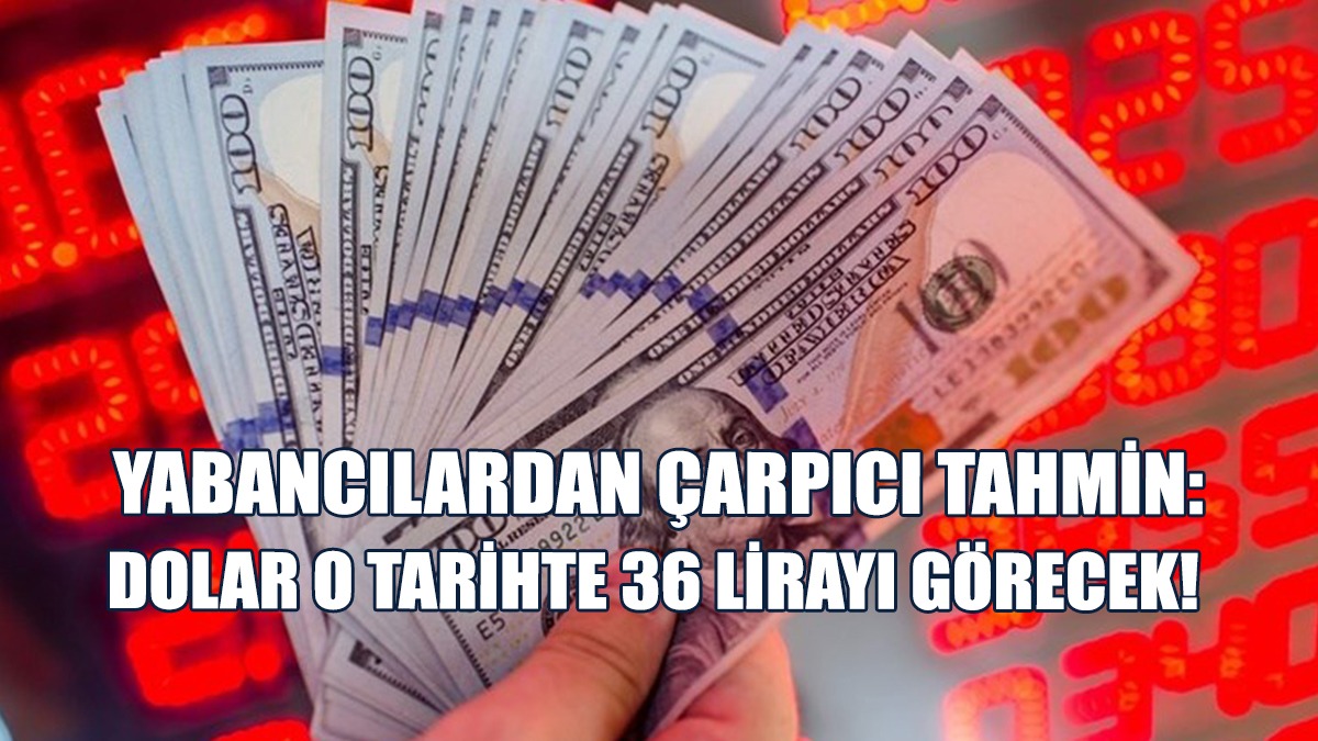 Dolar O Tarihte 36 Lirayı Görecek!