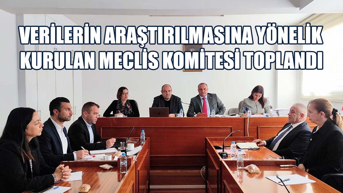 Komite “Alınan Bilgilerin Değerlendirilmesi” Gündemi İle Toplandı