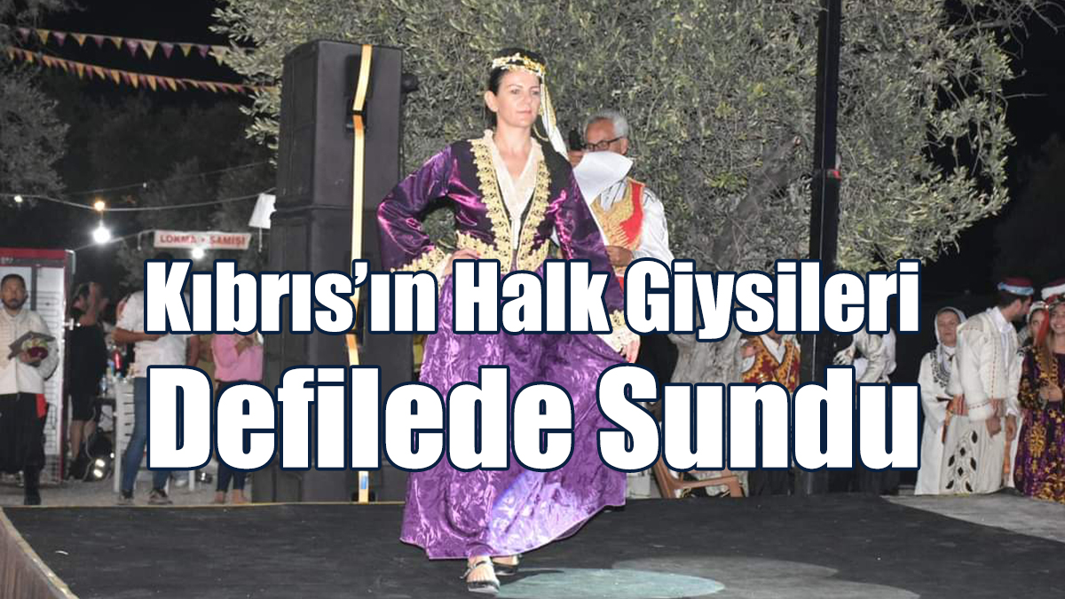 Kıbrıs’ın Halk Giysileri Defilede Sundu